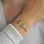 Bangle armband Kira Turquoise
