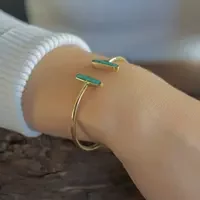 Bangle armband Kira Turquoise