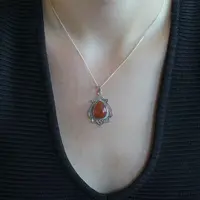 Carneool hanger Khushi