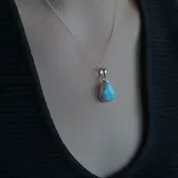 Larimar hanger Aya Larimar hanger Aya