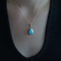 Larimar hanger Aya Larimar hanger Aya