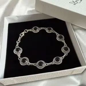 Dames armband Maeve Black Onyx Dames armband Maeve Black Onyx