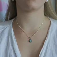 Turquoise hanger Lucky