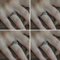 Graveerbare hart ring Graveerbare hart ring