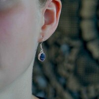 Saffier oorbellen Shira Saffier oorbellen Shira