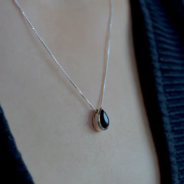 Black Onyx ketting Belina Black Onyx ketting Belina
