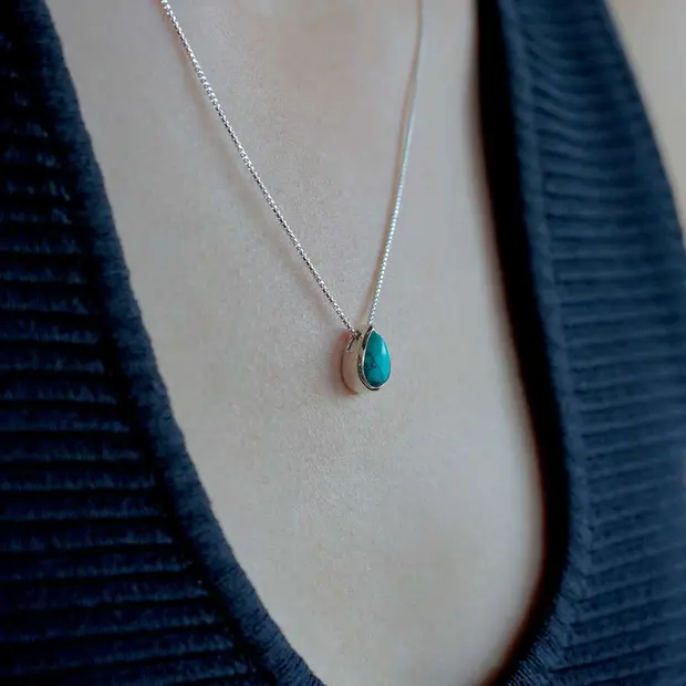 Turquoise ketting Belina Turquoise ketting Belina
