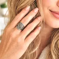 Boho ring Gerda