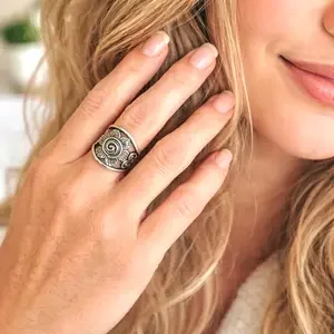 Boho ring Gerda
