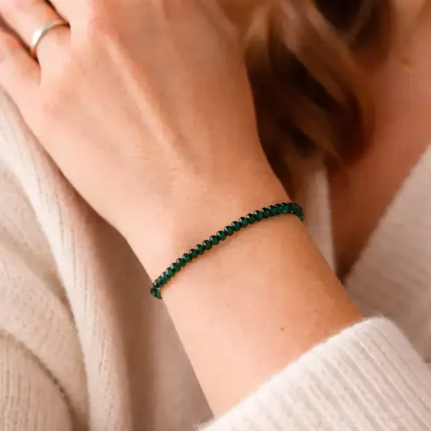 Smaragd armband Phayam