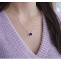 Amethist ketting Belisa
