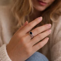 Onyx ring Love