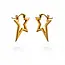 Oorbellen goudkleur Ster