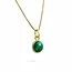 Malachiet ketting Alora