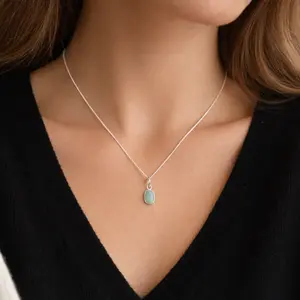 Amazoniet ketting Amy