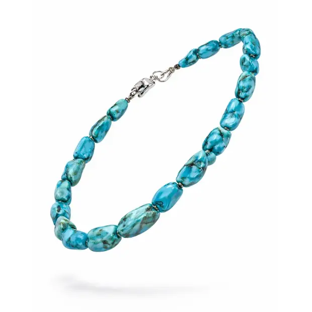 Turquoise edelsteen ketting Liana