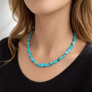 Turquoise edelsteen ketting Liana