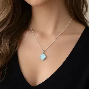 Larimar ketting Delfina