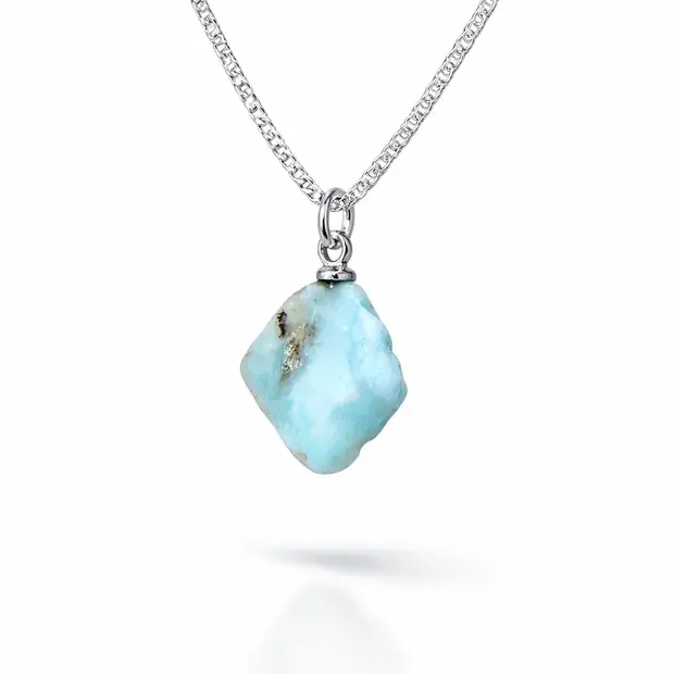 Larimar ketting Delfina