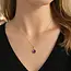 Amethist ketting Caia Gold