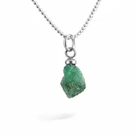 Ruwe Smaragd ketting Raya