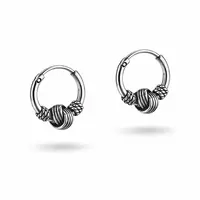 Bali hoops oorbellen 7 mm Elsa