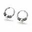 Bali hoops oorbellen 12 mm Java