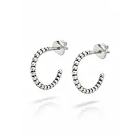 Zilveren Bali oorstekers