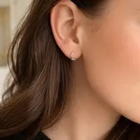 Bali hoops oorbellen 7 mm Elda