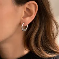 Bali hoops oorbellen 14 mm Flores