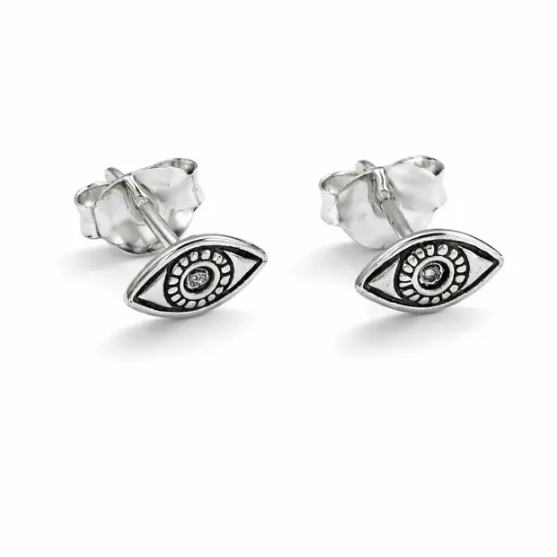 Evil eye oorknopjes Evil eye oorknopjes