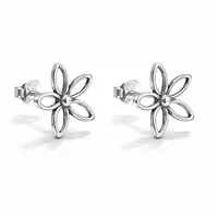 Zilveren oorknopjes Daisy Dee