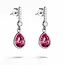 Oorstekers diamonds life Roze