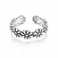 Teenring / vingertop ring FLOWER POWER