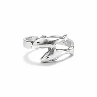 Teenring / vingertop ring DOLFIJN