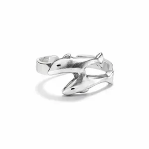 Teenring Dolfijntjes Teenring Dolfijntjes