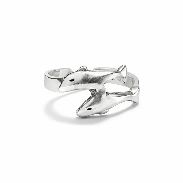 Teenring Dolfijntjes Teenring Dolfijntjes