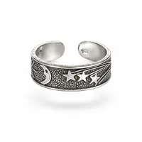 Teenring sterren maan zon Teenring sterren maan zon