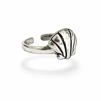 Teenring / vingertop ring Shell