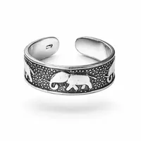 Teenring / vingertop ring ELEPHANT