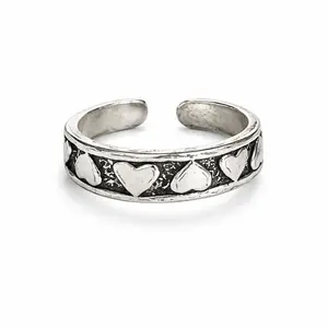 Teenring Hartjes Teenring Hartjes