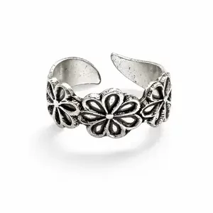 Teenring / vingertop ring Dahlia