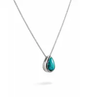 Turquoise ketting Belina