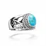 Turquoise ring Jayana