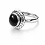 Zilveren Black Onyx ring Martina