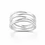 Zilveren ring Evelyn