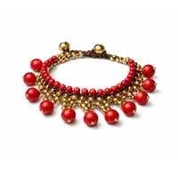 Armband Gypsy rood