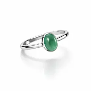 Groene Amethist ring Piccola