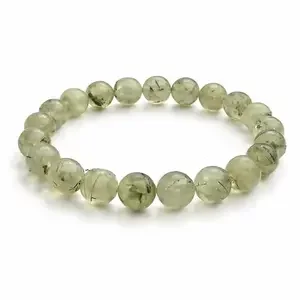 Kralen armband Prehniet 10mm