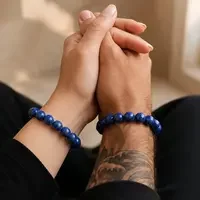 Kralen armband Lapis Lazuli 12 mm